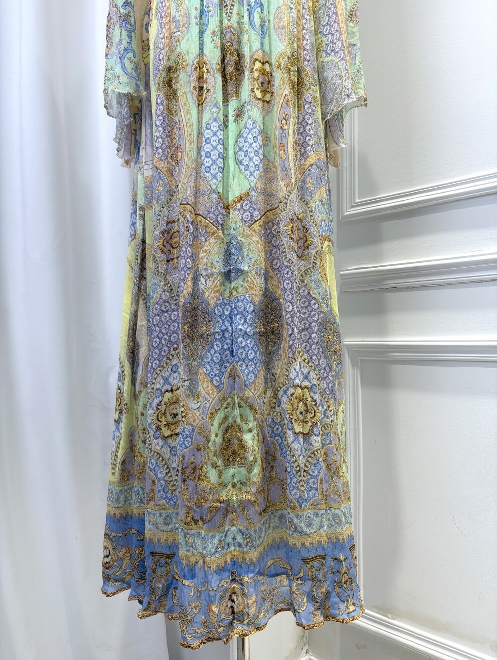 Camilla Flared Sleeve Dress In East Of Istanbul - Picture 12 of 15